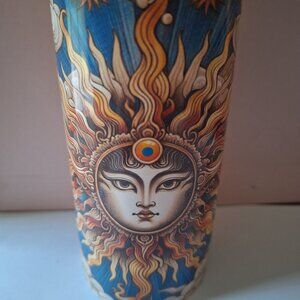 Decorative  candle led  the sun